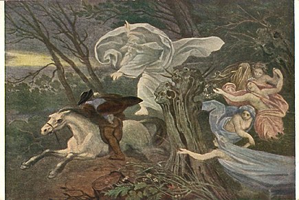Erlkönig by Moritz von Schwind 1860